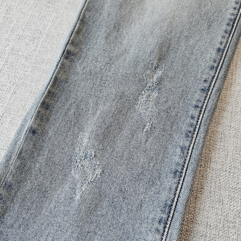 KanCan Straight Fit Jeans Size 28 Waist Raw Hem NWT - Picture 8 of 15